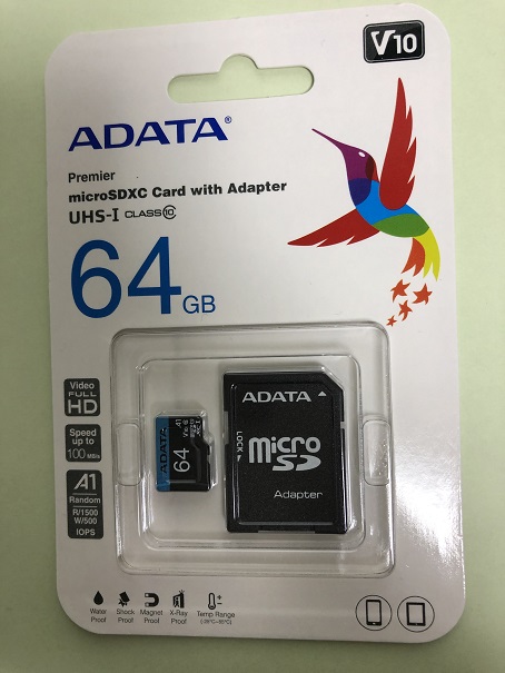 世界的に microSDカード マイクロSDカード 64GB キオクシア 1枚 